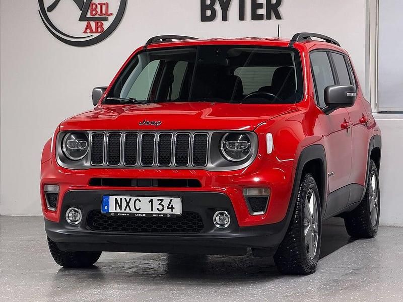 Begagnad Jeep Renegade 131 HK (96 kW) 2020 Röd SUV