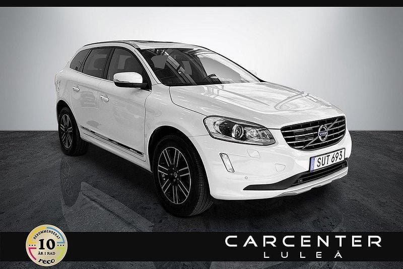 Vit Begagnad 2017 Volvo XC60 Standard SUV | 299 900 kr (Bra pris) - Bild 1/4