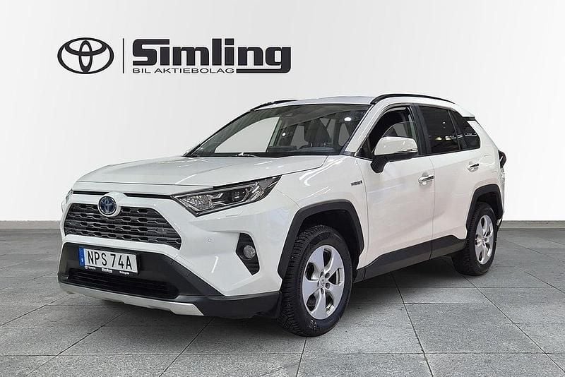 Vit Begagnad 2020 Toyota RAV4 Hybrid Executive SUV | 324 900 kr (Marknadspris) - Bild 1/3