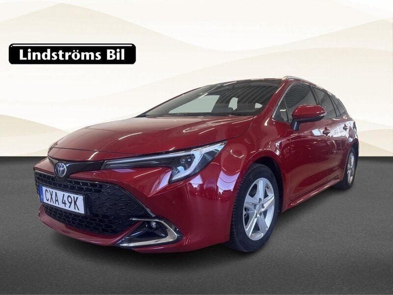 Röd Begagnad 2024 Toyota Corolla Executive Kombi | 374 900 kr (Dyr) - Bild 1/3