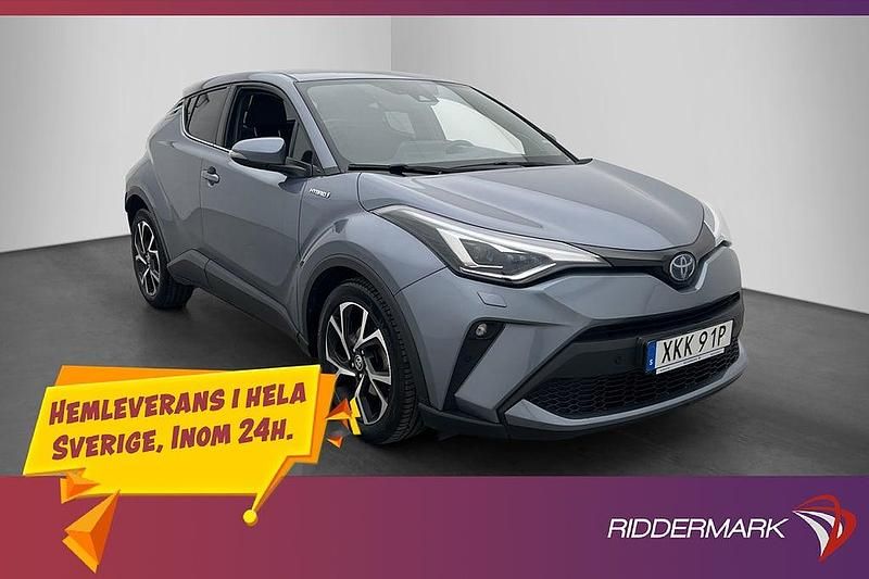 Grå Begagnad 2021 Toyota C-HR SUV | 254 900 kr - Bild 1/3