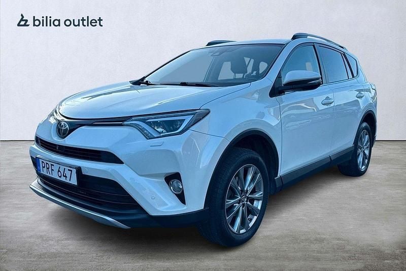 Vit Begagnad 2015 Toyota RAV4 Executive SUV | 184 900 kr (Marknadspris) - Bild 1/4