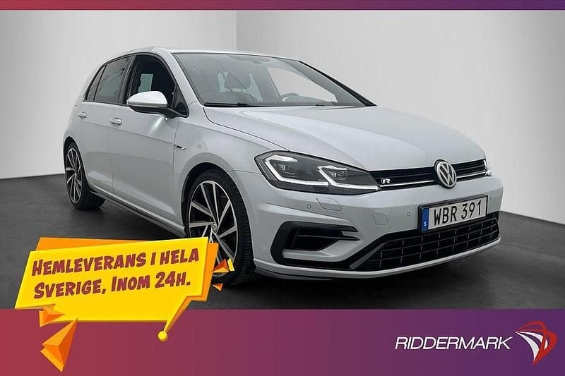 Grå Begagnad 2018 VW Golf VII R | 304 900 kr - Bild 1/3