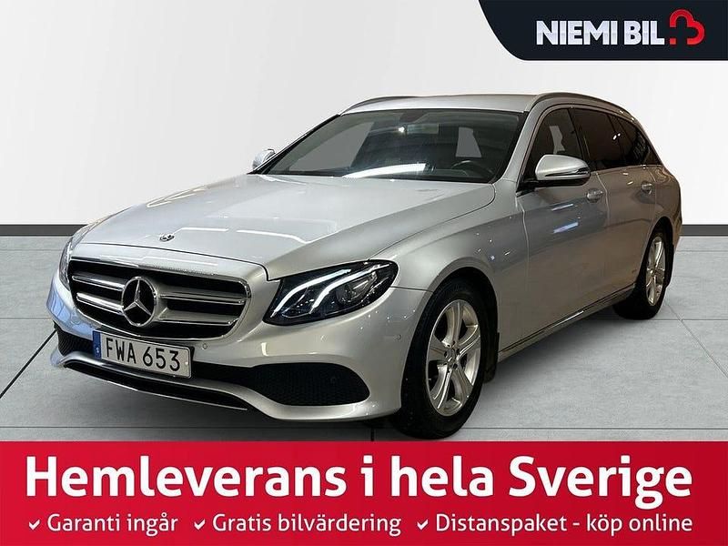 Silver Begagnad 2018 Mercedes E200 Avantgarde Kombi | 259 900 kr (Marknadspris) - Bild 1/3