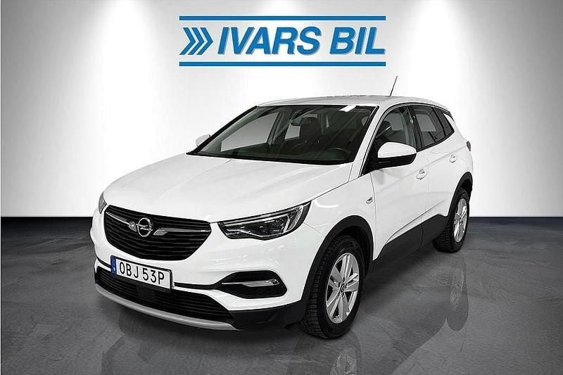 Vit Begagnad 2019 Opel Grandland X Dynamic SUV | 169 000 kr (Marknadspris) - Bild 1/4
