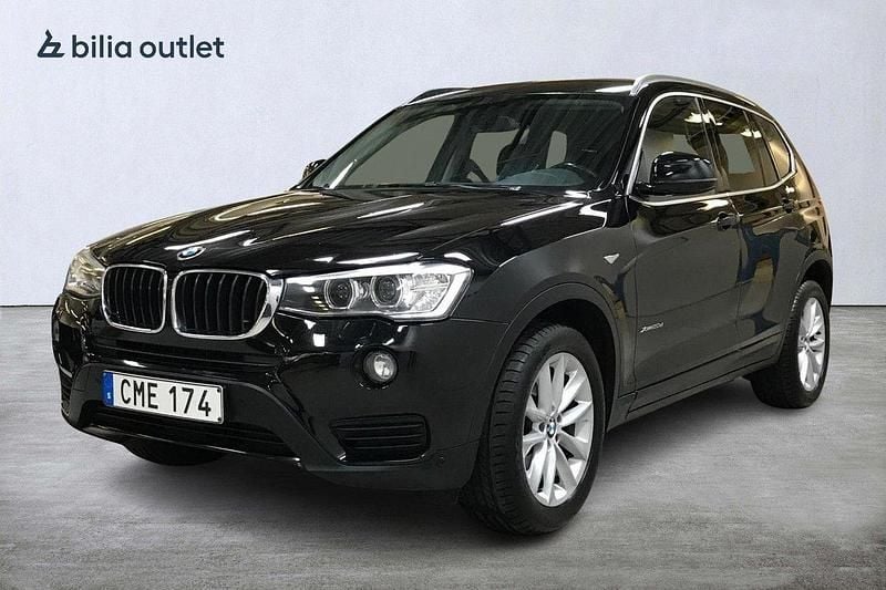 Svart Begagnad 2014 BMW X3 SUV | 169 900 kr (Marknadspris) - Bild 1/3