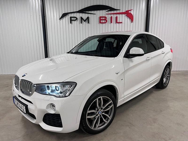 Vit Begagnad 2016 BMW X4 M Sport SUV | 309 900 kr (Marknadspris) - Bild 1/4