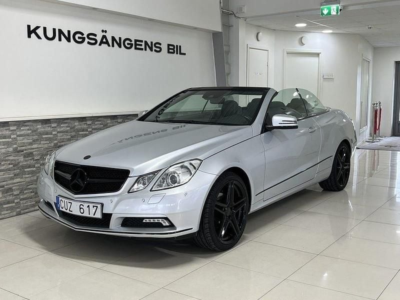 Begagnad Mercedes E200 184 HK (135 kW) 2010 Silver Cab
