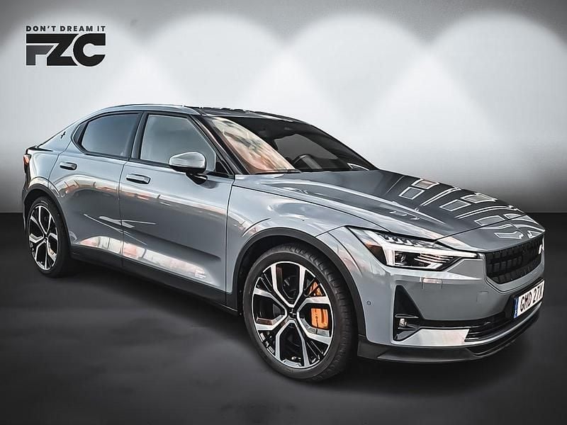 Grå Begagnad 2021 Polestar 2 Performance Halvkombi | 259 500 kr (Bra pris) - Bild 1/4