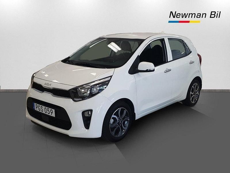 Vit Begagnad 2022 Kia Picanto Advance Halvkombi | 139 700 kr (Marknadspris) - Bild 1/4