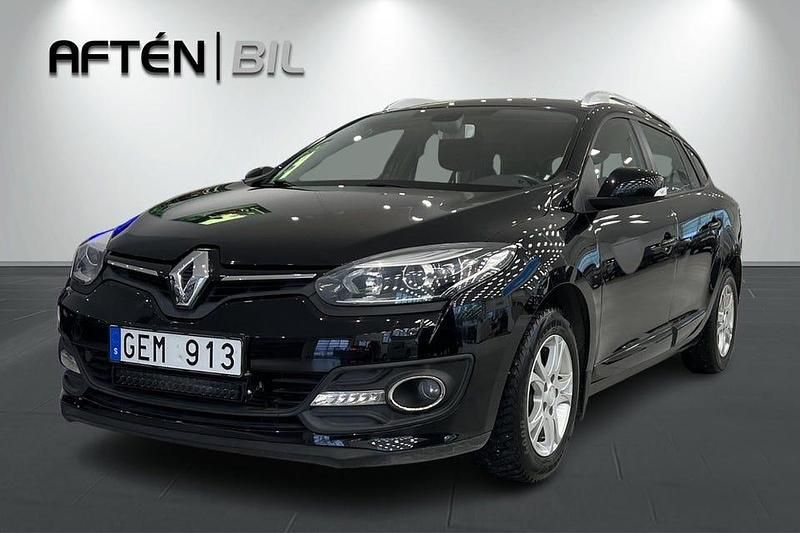 Svart Begagnad 2013 Renault Mégane GrandTour Kombi | 94 800 kr (Dyr) - Bild 1/3