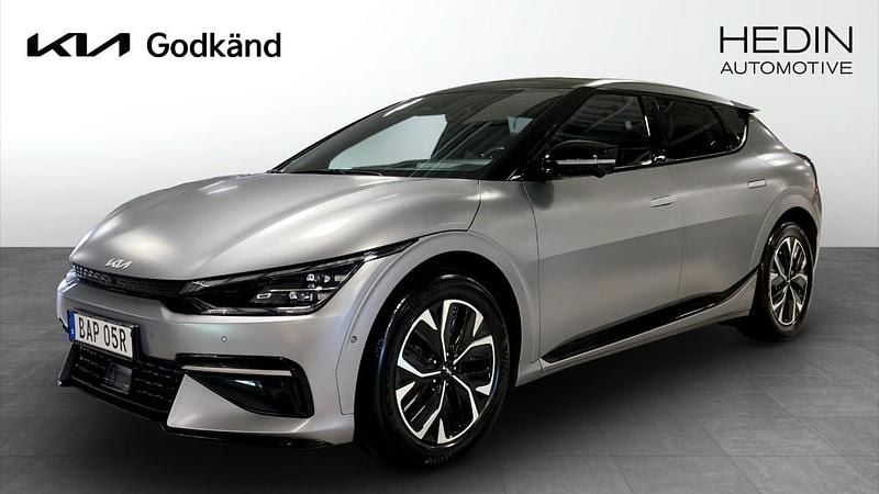 Grå (grey) Begagnad 2022 Kia EV6 3 SUV | 489 900 kr (Marknadspris) - Bild 1/4