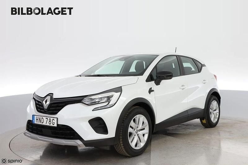 Vit Begagnad 2022 Renault Captur SUV | 219 800 kr (Marknadspris) - Bild 1/4