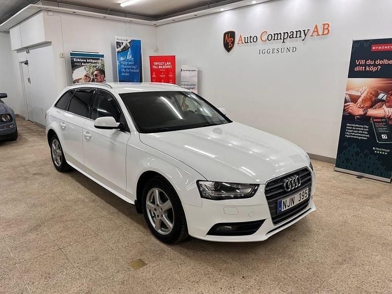 Vit Begagnad 2014 Audi A4 Kombi | 94 900 kr (Marknadspris) - Bild 1/4