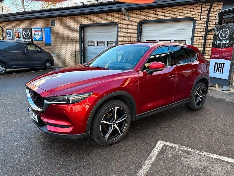 Soul red crystal metallic Begagnad 2020 Mazda CX-5 Optimum SUV | 259 500 kr (Marknadspris) - Bild 1/4