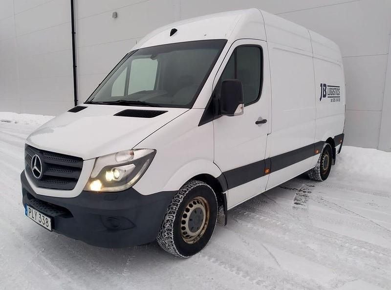 Vit Begagnad 2017 Mercedes Sprinter Van | 199 500 kr (Superpris) - Bild 1/4