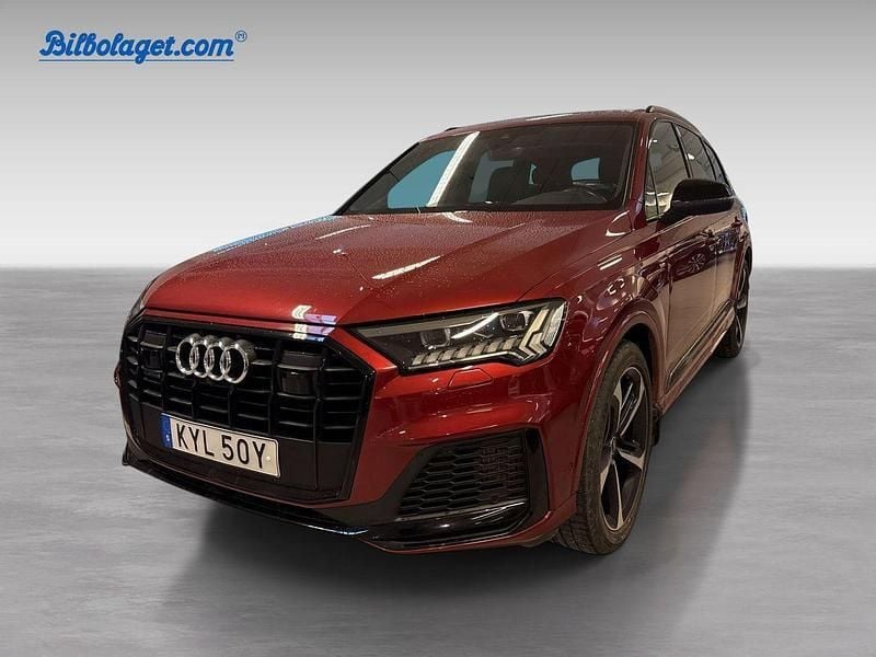 Röd Begagnad 2022 Audi Q7 SUV | 679 000 kr (Marknadspris) - Bild 1/4