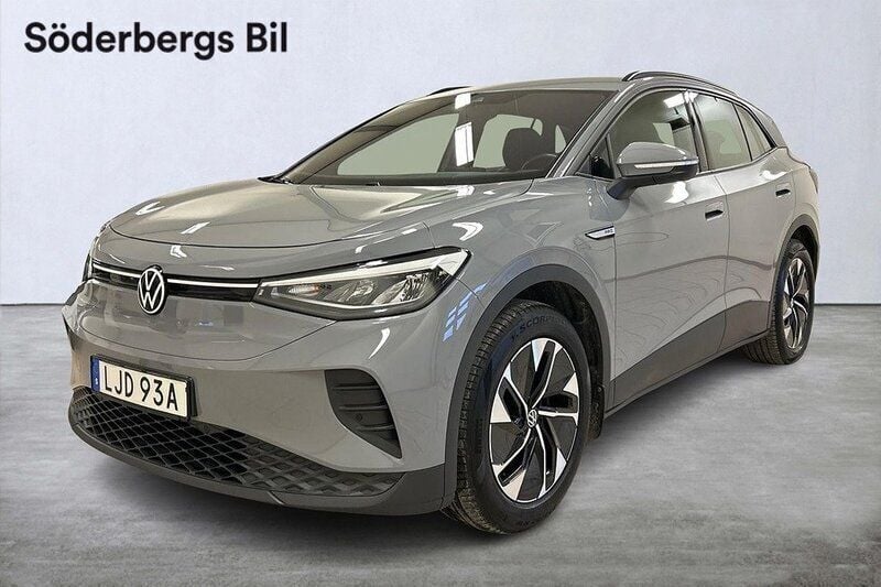 Grå Begagnad 2021 VW ID.4 Pro Performance SUV | 318 700 kr (Bra pris) - Bild 1/4