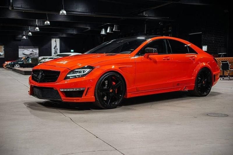 Orange Begagnad 2013 Mercedes CLS63 AMG AMG Sportkupé | 999 500 kr - Bild 1/4