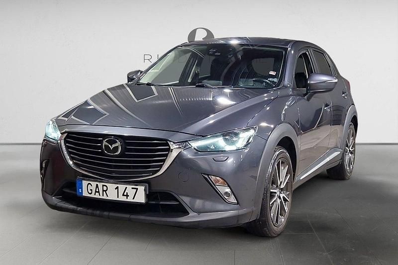 Grå Begagnad 2015 Mazda CX-3 SUV | 139 900 kr (Bra pris) - Bild 1/4