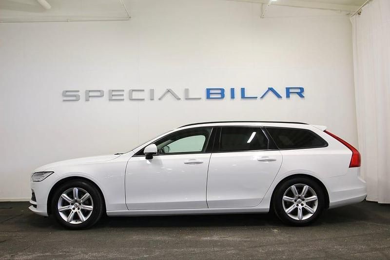 Begagnad Volvo V90 150 HK (110 kW) 2017 Vit Kombi