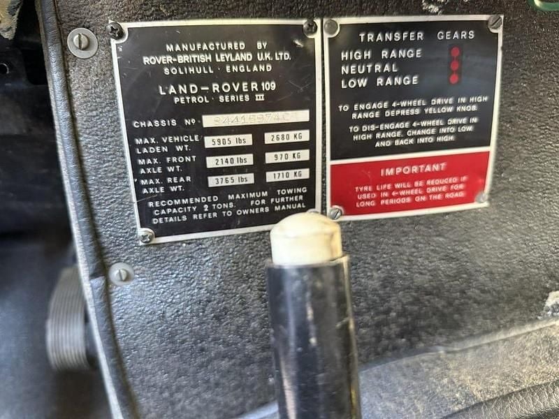 Begagnad Land Rover Defender 86 HK (63 kW) 1976 Sedan