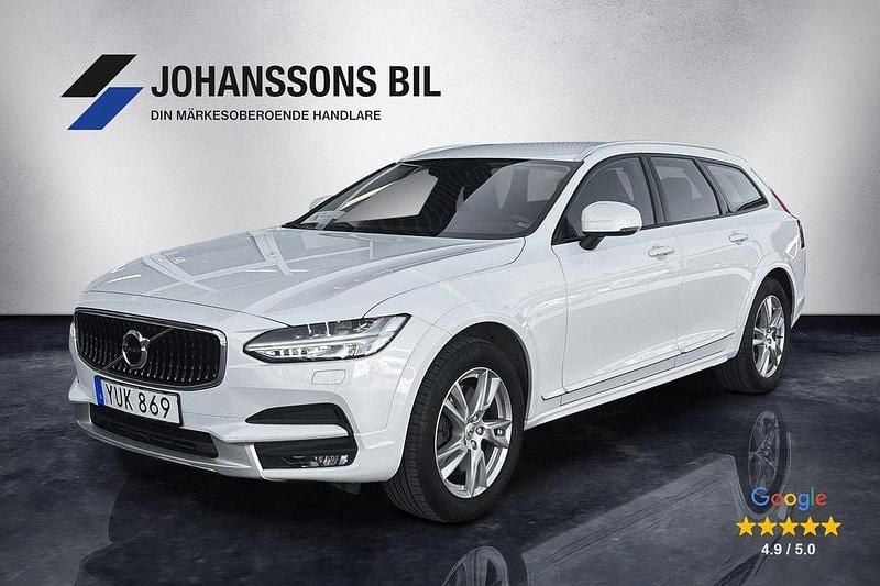 Vit Begagnad 2018 Volvo V90 CC Kombi | 359 900 kr (Lite dyr) - Bild 1/4
