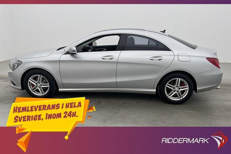 Silver Begagnad 2013 Mercedes CLA220 Sedan | 138 800 kr (Marknadspris) - Bild 1/3