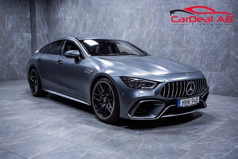 Mörkgrå Begagnad 2019 Mercedes AMG GT 63 AMG Sportkupé | 999 800 kr - Bild 1/4