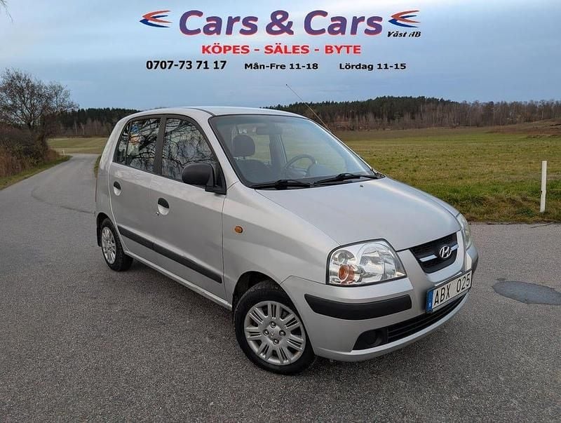 Silver Begagnad 2007 Hyundai Atos Prime Halvkombi | 19 900 kr - Bild 1/4