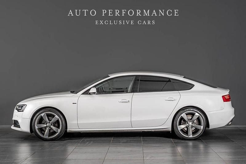 Begagnad Audi A5 Sportback S-Line 177 HK (130 kW) 2016 Vit Halvkombi