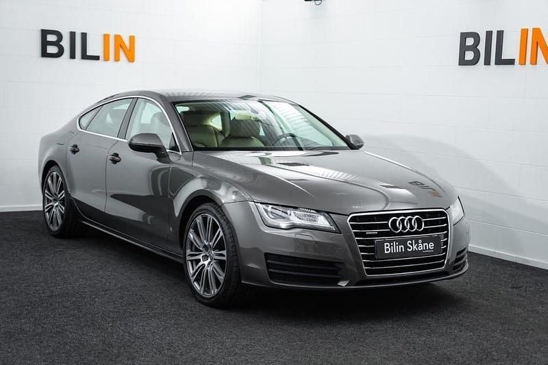 Grå Begagnad 2011 Audi A7 Sportback Halvkombi | 144 900 kr (Bra pris) - Bild 1/4