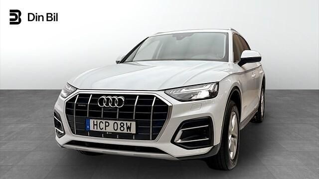 Glaciärvit metallic Begagnad 2024 Audi Q5 Advanced Plus SUV | 469 000 kr (Marknadspris) - Bild 1/4