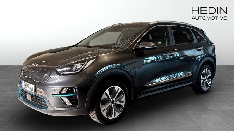 Grå (grey) Begagnad 2021 Kia e-Niro Advance SUV | 189 900 kr (Superpris) - Bild 1/4