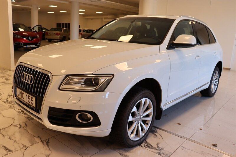 Vit Begagnad 2014 Audi Q5 Design SUV | 155 000 kr (Marknadspris) - Bild 1/4