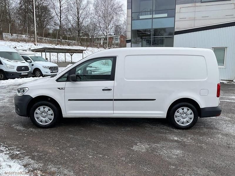 Begagnad VW Caddy Maxi 83 kW (113 HK) 2020 Vit Minibuss