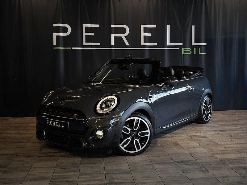 Grå (thunder grey) Begagnad 2016 Mini Cooper S Cabriolet Chili Cab | 229 000 kr (Marknadspris) - Bild 1/4