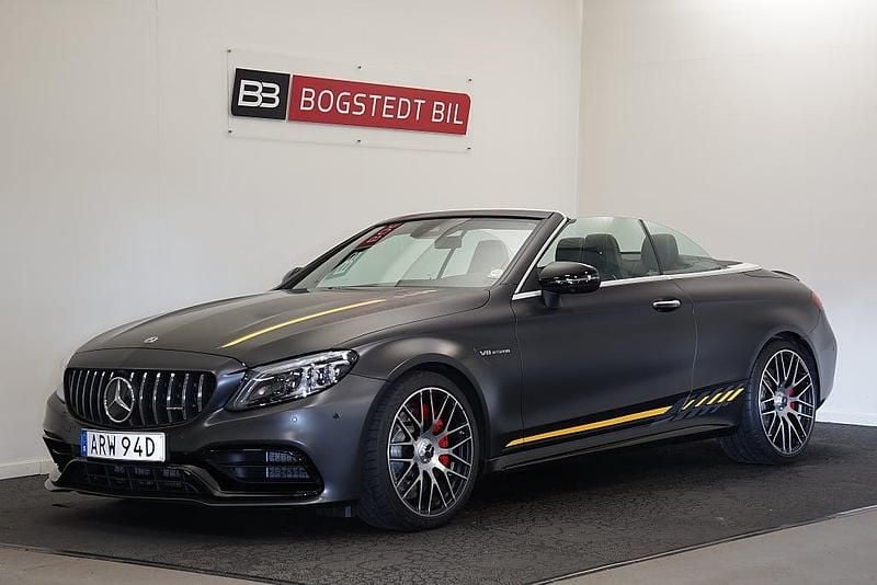 Grå Begagnad 2022 Mercedes C63S AMG AMG Cab | 1 149 000 kr - Bild 1/4