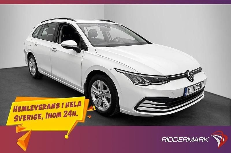 Vit Begagnad 2021 VW Golf VII | 239 900 kr (Marknadspris) - Bild 1/3