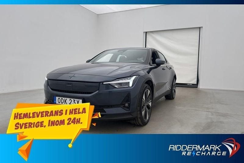 Mblå Begagnad 2023 Polestar 2 Pilot Halvkombi | 449 800 kr (Marknadspris) - Bild 1/3