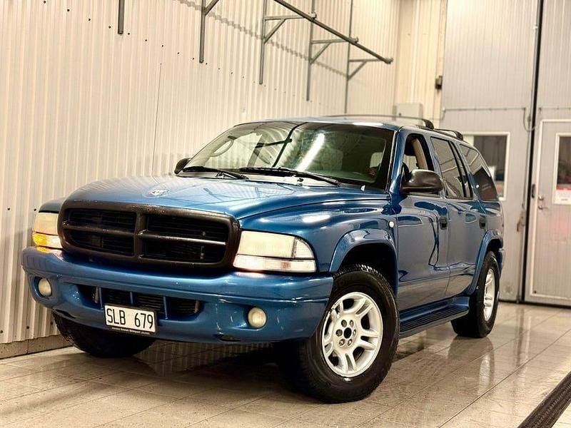 Blå Begagnad 2002 Dodge Durango SUV | 55 000 kr - Bild 1/4