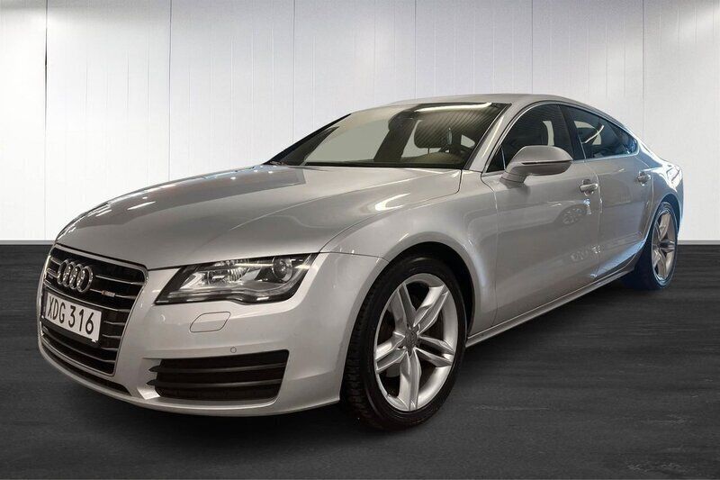 Silver Begagnad 2011 Audi A7 Sportback Proline Halvkombi | 139 000 kr (Dyr) - Bild 1/4