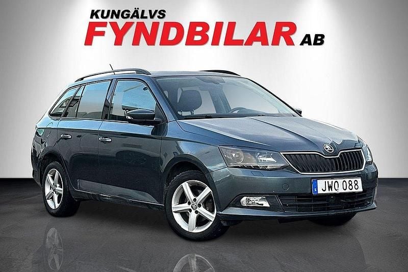 Grå Begagnad 2016 Skoda Fabia Style Kombi | 64 900 kr (Marknadspris) - Bild 1/4