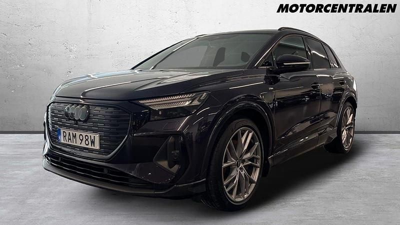Lila Begagnad 2023 Audi Q4 e-tron S-Line SUV | 499 000 kr (Dyr) - Bild 1/4