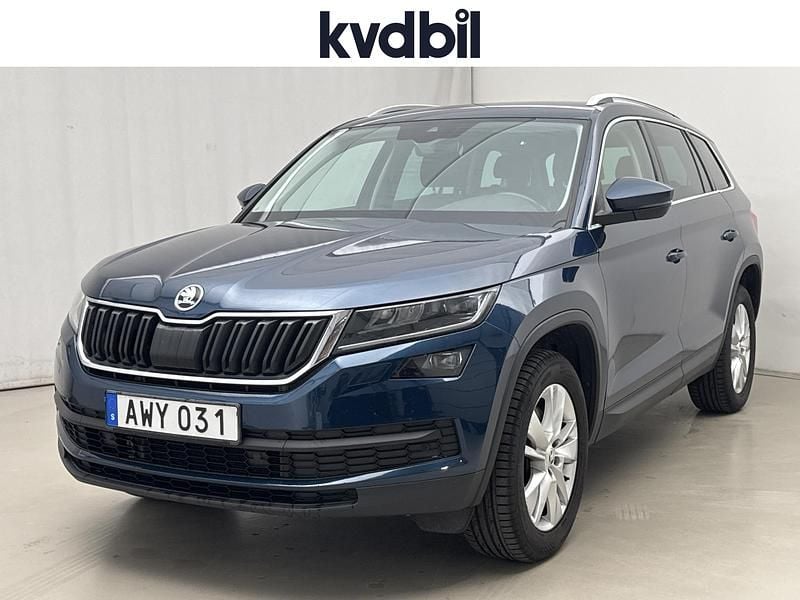 Blå Begagnad 2019 Skoda Kodiaq SUV | 254 800 kr (Superpris) - Bild 1/3