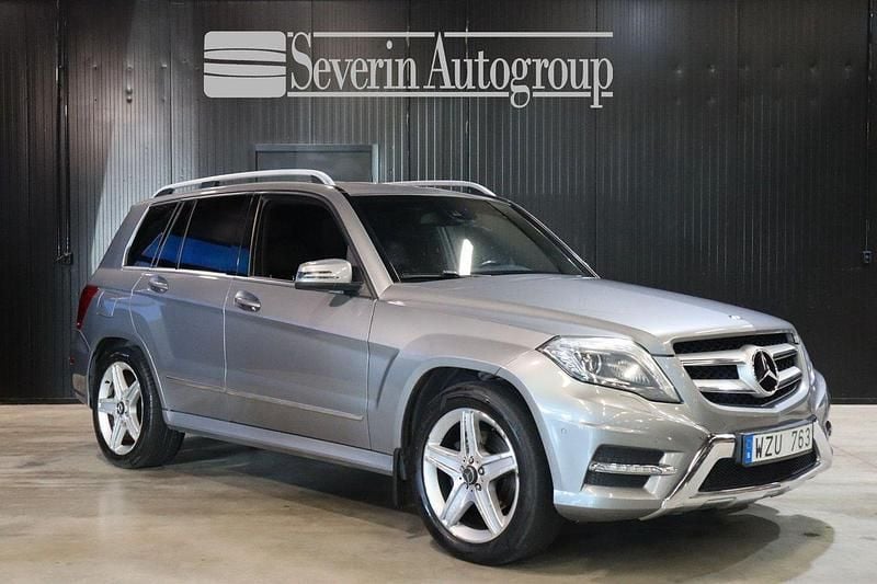 Silver Begagnad 2012 Mercedes GLK220 AMG line SUV | 149 000 kr (Marknadspris) - Bild 1/4