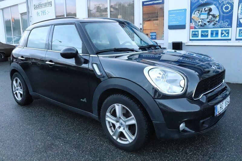 Svart Begagnad 2011 Mini Cooper S Countryman SUV | 129 900 kr (Lite dyr) - Bild 1/4