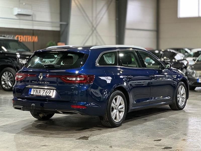 Begagnad Renault Talisman GrandTour 131 HK (96 kW) 2016 Blue cosmos Kombi