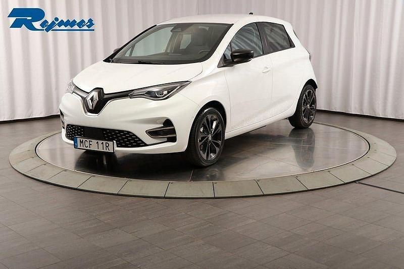 Vit Begagnad 2022 Renault Zoe Iconic Halvkombi | 199 800 kr (Lite dyr) - Bild 1/4