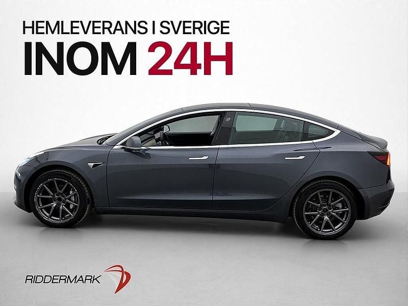 Begagnad Tesla Model 3 Standard Range Plus 239 kW (325 HK) 2019 Grå Sedan